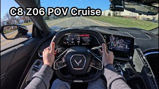 C8 Z06 POV Cruise - GoPro Hero 12 4K Testing