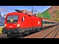 Schnellzug durch die Alpen | TRAIN SIMULATOR 2019 | Tauernbahn IC 591 Villach - Salzburg | TS 2019