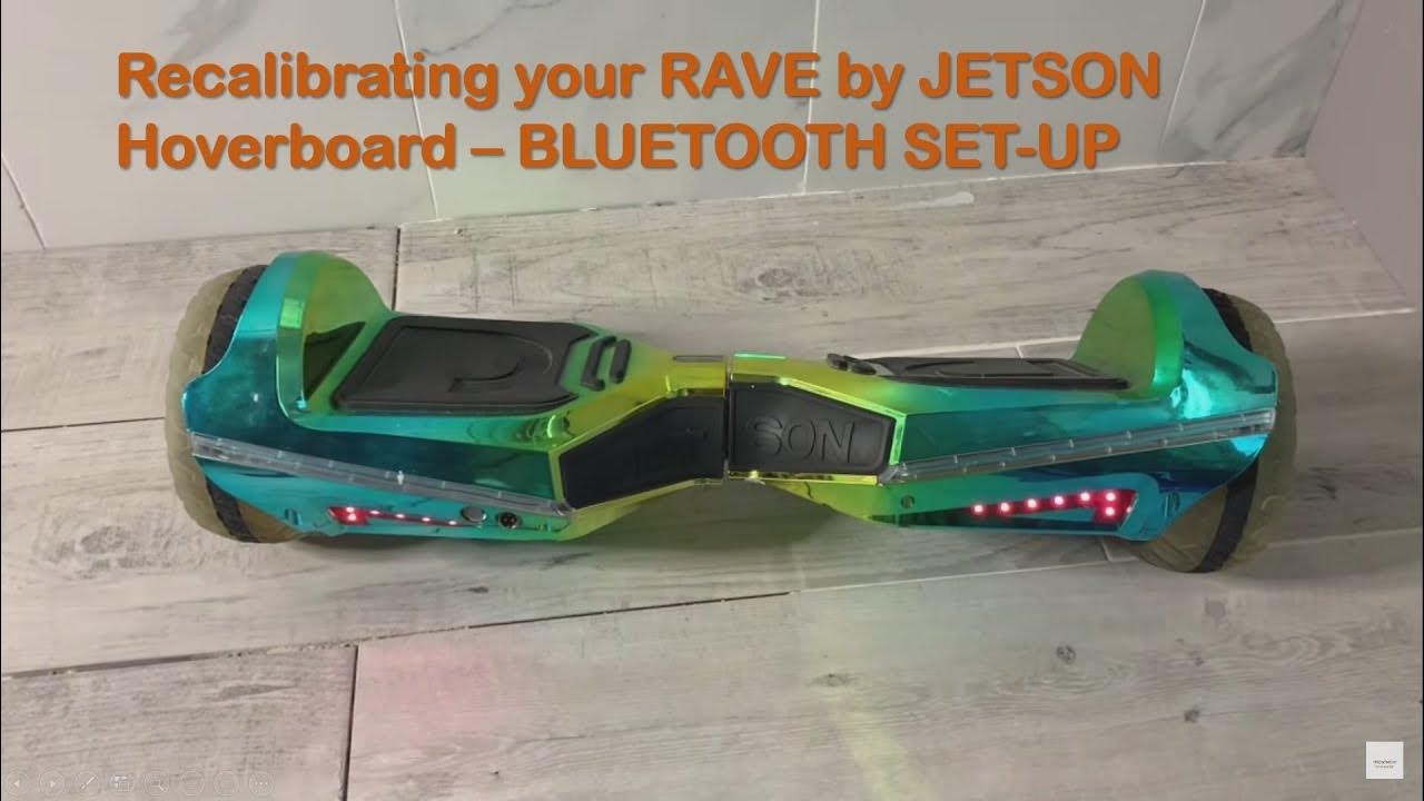 How to CALIBRATE / RE CALIBRATE Rave by Jetson Hoverboard and Bluetooth