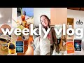 i read 4 books, library haul, + health chats and updates | WEEKLY VLOG