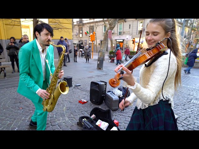 Super CALM DOWN - Sax u0026 Violin | Karolina Protsenko e Daniele Vitale class=