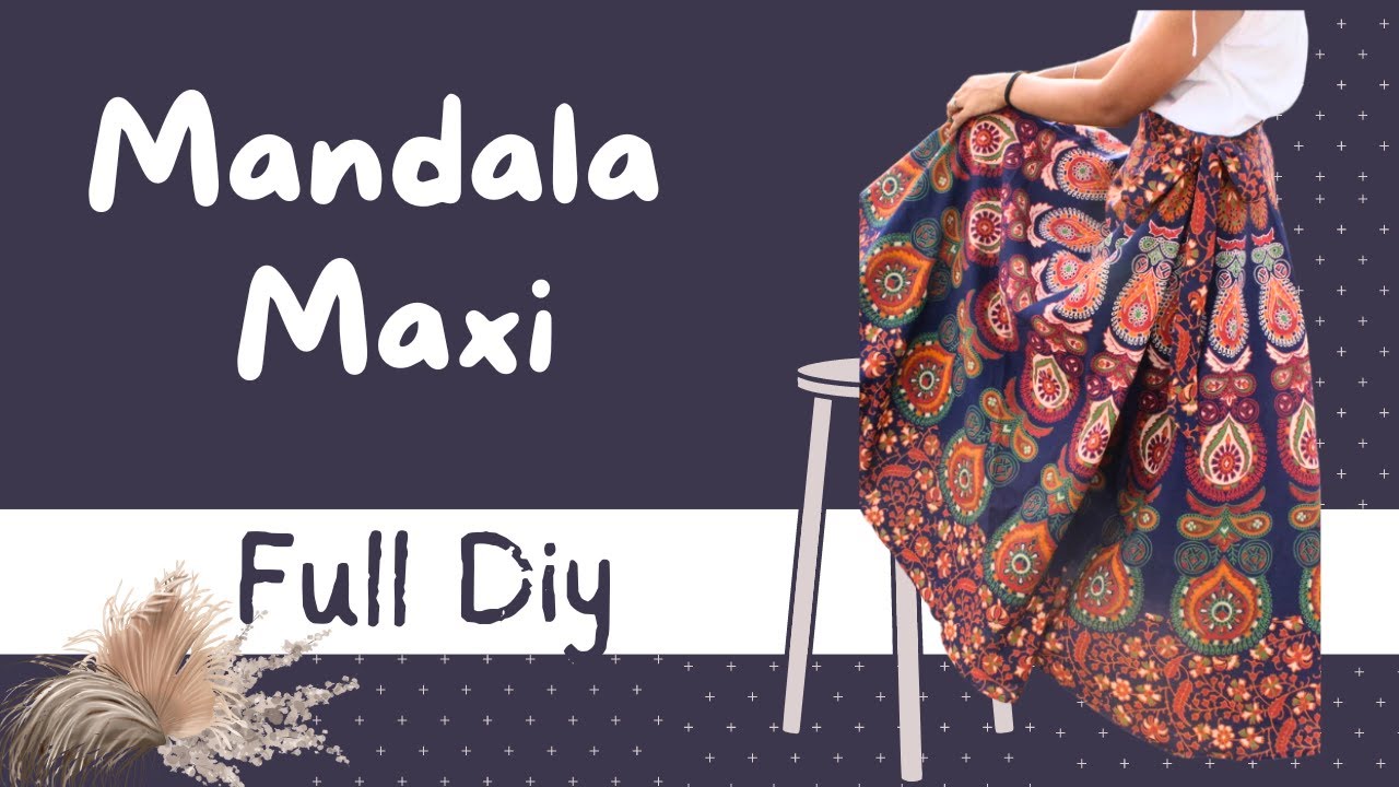Indian Boho Skirt | Boho Maxi Skirts | Mandala Maxi Skirt | Home decor ...
