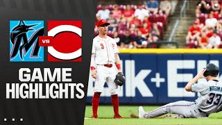Marlins vs. Reds Game Highlights (7/7/25) | MLB Highlights