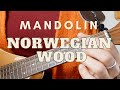 Mandolin Tutorial The Beatles' Norwegian Wood