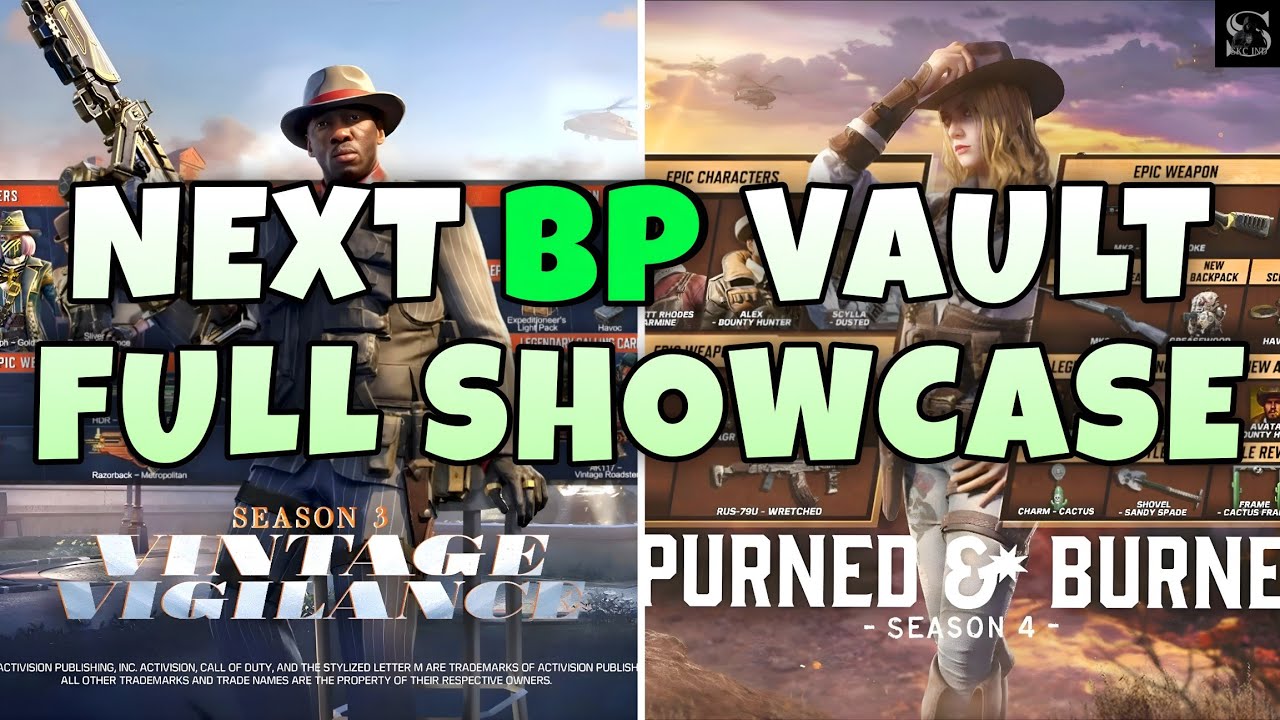 Codm Season 3 Paranoia BP Vault Showcase | Vintage Vigilance & Spurned ...