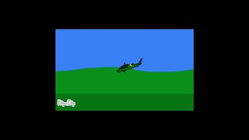 Helicopter crash flipaclip animation