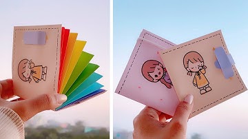 How to make Paper Wallet | DIY Easy Paper File Folder | Sticker Folder #wallet #folder #diy