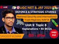 Defence &amp; Strategic Studies UGC NET  Unit 9 Topic 8 | NAFTA Explained with MCQs | National Security