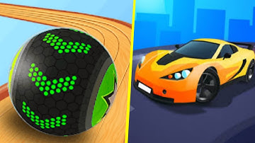 GOING BALLS SPEEDRUN, PORTAL RUN, HARD LEVEL SECTIONS Walkthrough All Levels Android, iOS