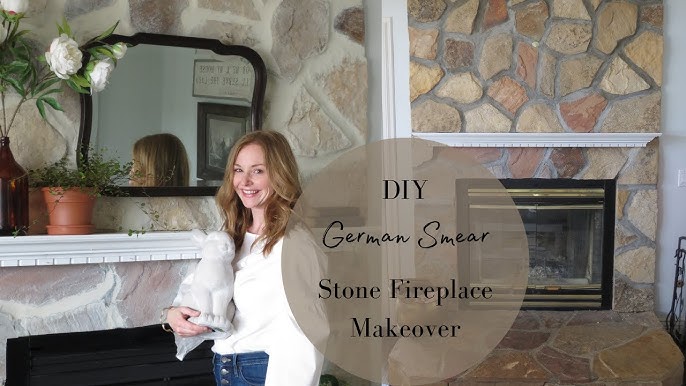 How to Paint a Brick or Stone Fireplace