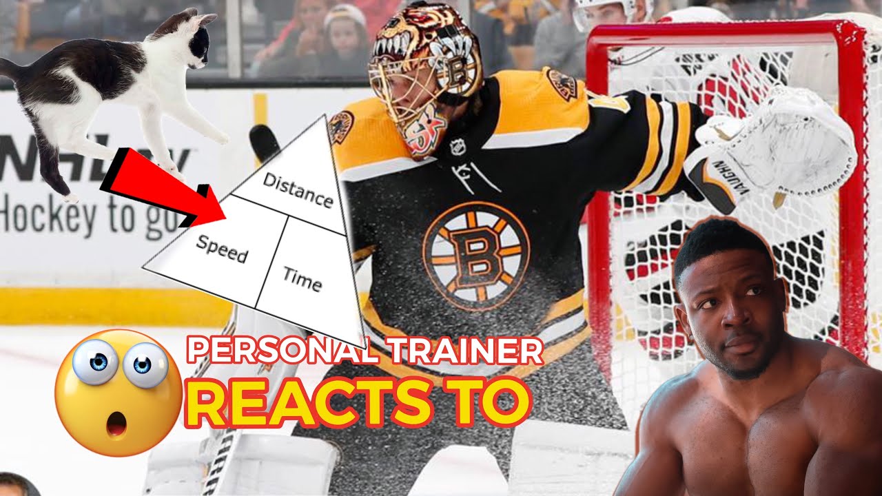 PERSONAL TRAINER REACTS TO SPORTSCIENCE HOCKEY GOALIE REFLEX YouTube