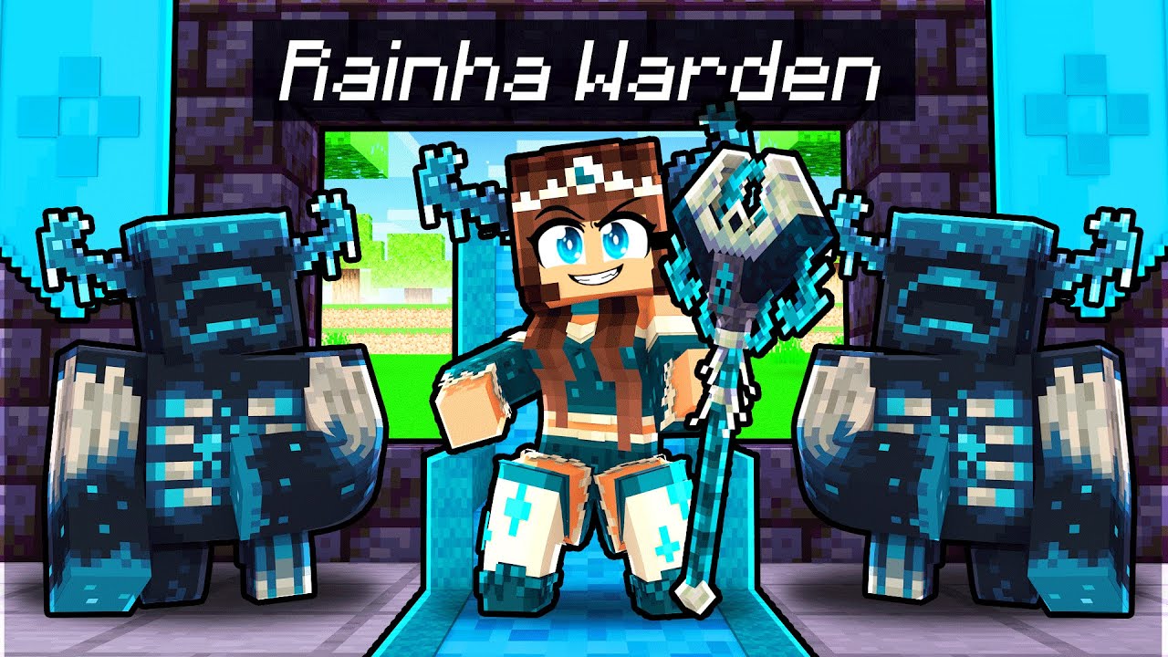 MIIKA virou a RAINHA dos WARDENS no Minecraft ◂Miika▸