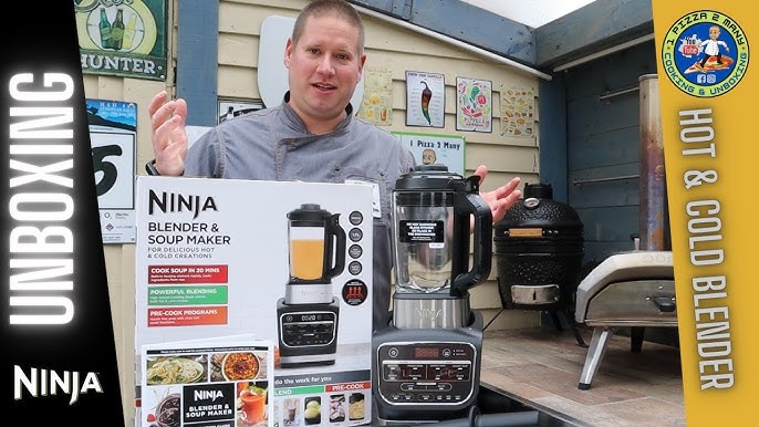 Unboxing the Ninja HB150UK Food Blender & Soup Maker . Crazy Chef 