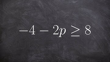 Solving a two step inequality