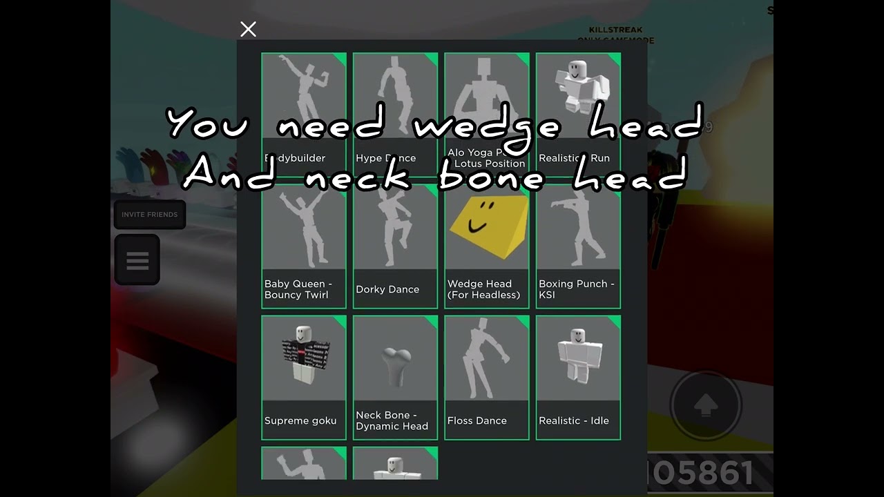 How To Get 80 Robuc Mustache Wedge Head In Roblox YouTube 