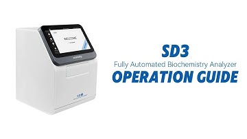 Seamaty SD3 | How to Use | SD-3 Fully Automated Biochemistry Analyzer: Complete Operation Guide