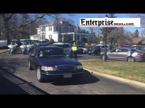 Dozens attend Robert Hayden's funeral service in Weymouth - YouTube Enterprisenews