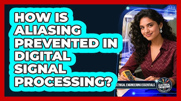 How Is Aliasing Prevented In Digital Signal Processing?