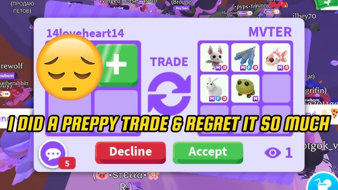 Trading my stuff in CLUB ROBLOX for adopt me pets or mm2 stuff (I