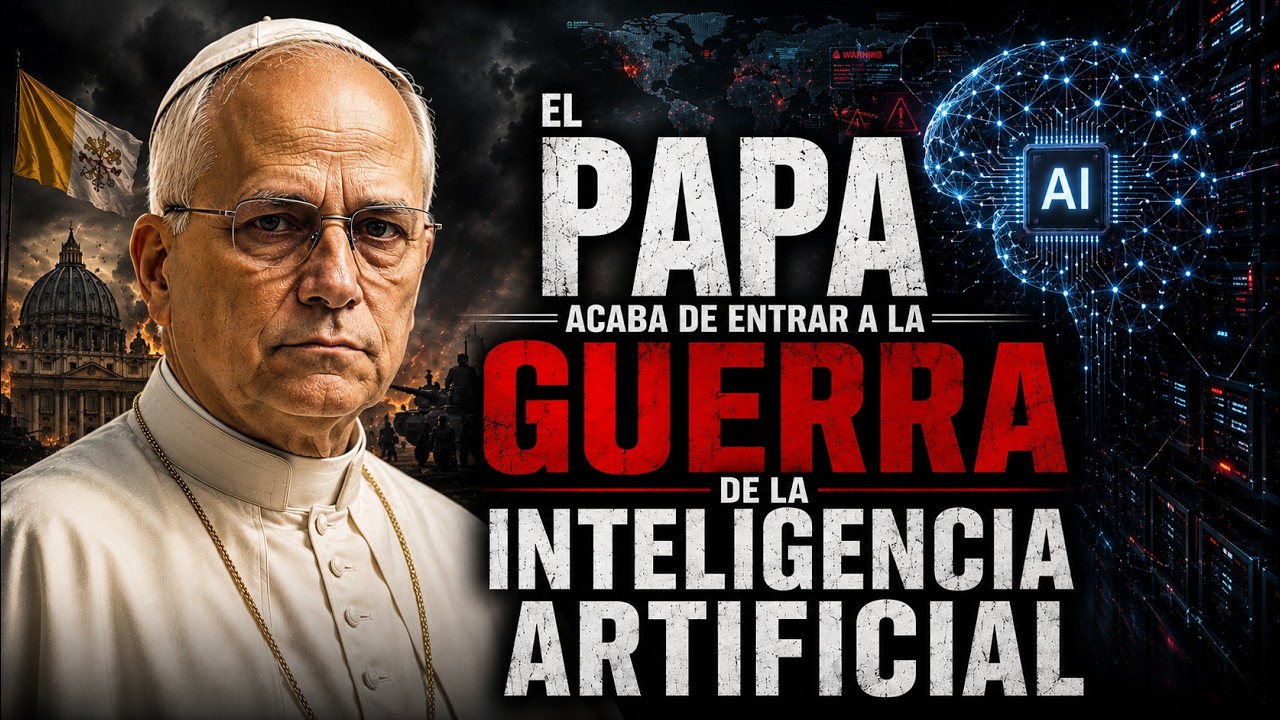 El Papa acaba de entrar a la guerra de la Inteligencia Artificial (y nadie lo esperaba)