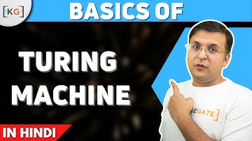 13.1 Basics of Turing Machine | Theory of Computation | Automata Theory | TOC