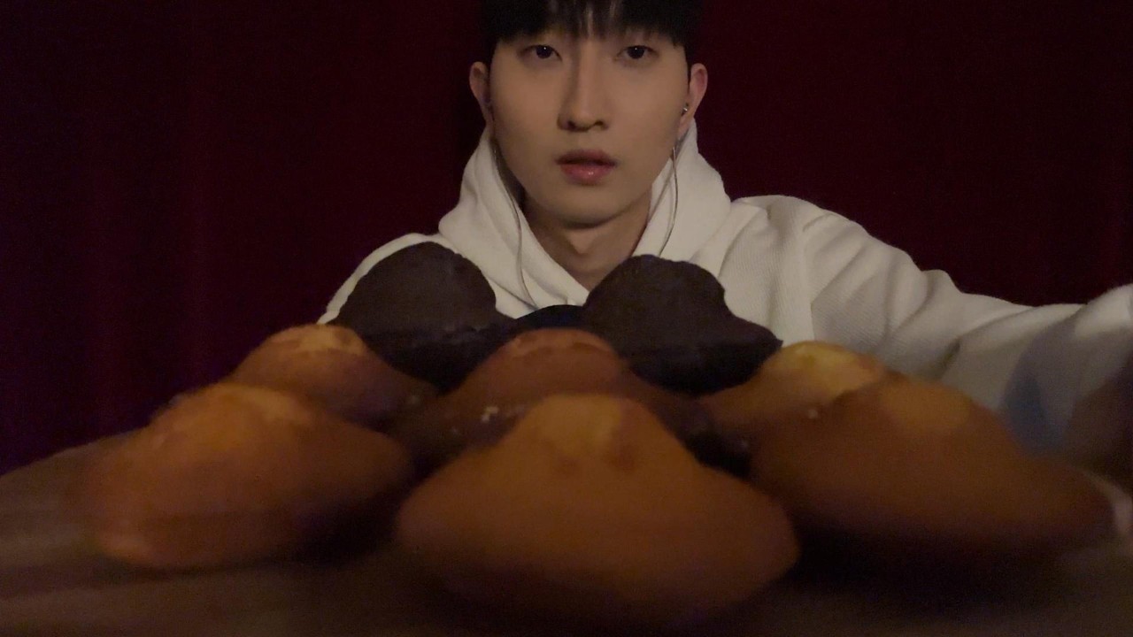 ASMR_마들렌 이팅사운드 MADELEINE EATING SOUND MUKBANG