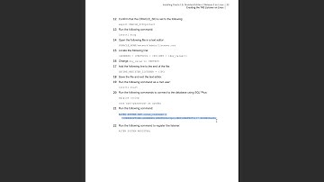 Symantec DLP ORACLE Settings