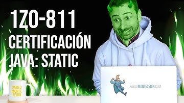 Preguntas tipo de la certificación Java 1Z0-811: Modificador static. Ejercicio 1