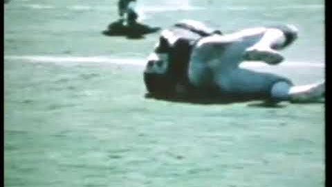 NFL - 1978 - Greatest Plays - Raiders QB Ken Stabler Fumbles Ball Forward For TD With No Time Left
