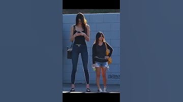 Thumbnail of Kourtney vs kendall 👭 height edition #kendalljenner #kourtneyKardashian  #shorts