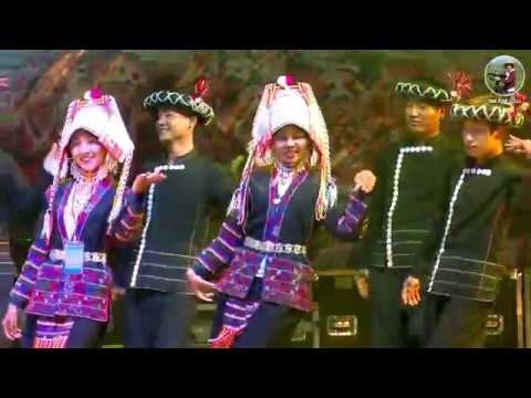 Akha dance 01  Akha New year Festival 2018