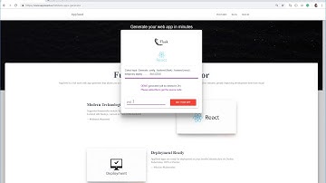 Build a full stack Web App in React and Flask