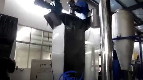 Automatic Zigzag separator PET HDPE PVC label film paper suction remover machine-Kwellplas China