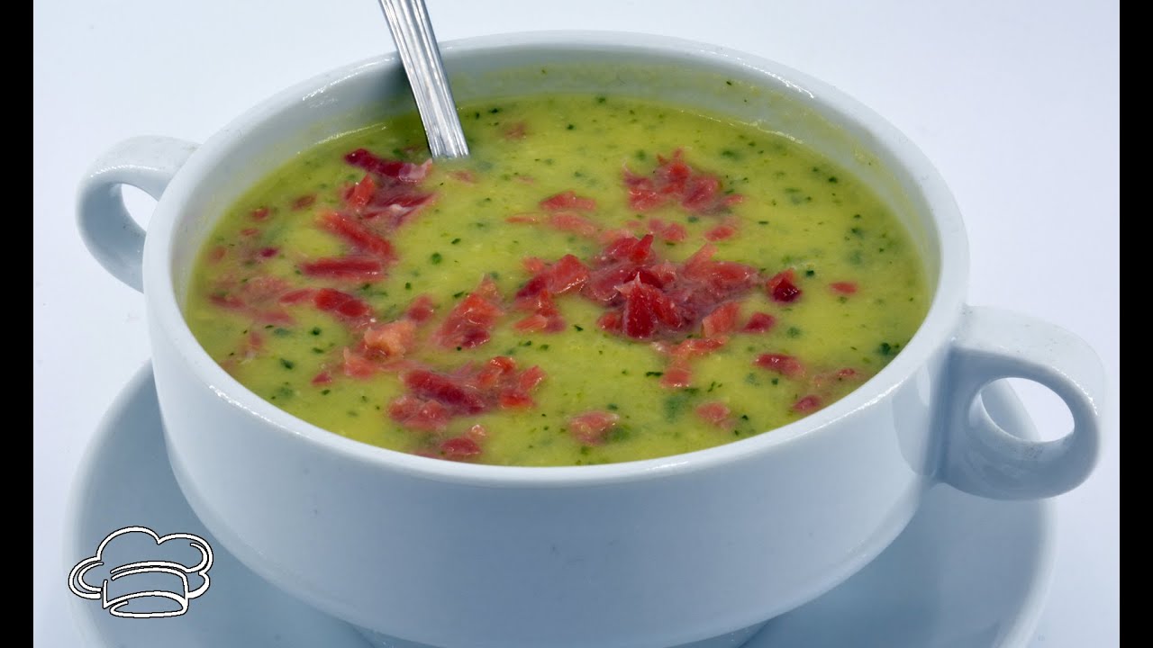 Receta para cocinar crema de calabacín sana y nutritiva