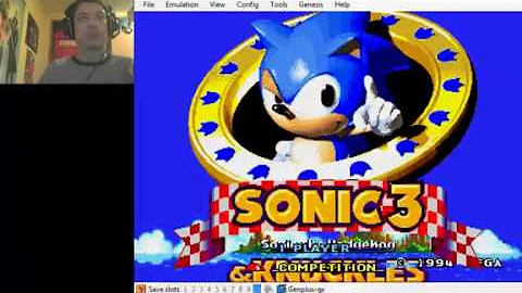 Gameplay Sonic 3 & Knuckles reversed frequencies / Debug mode on
