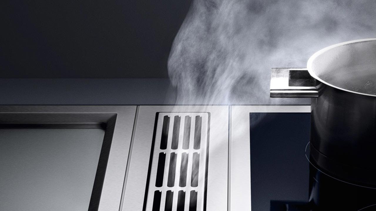 Gaggenau Extraction Downdraft ventilation YouTube