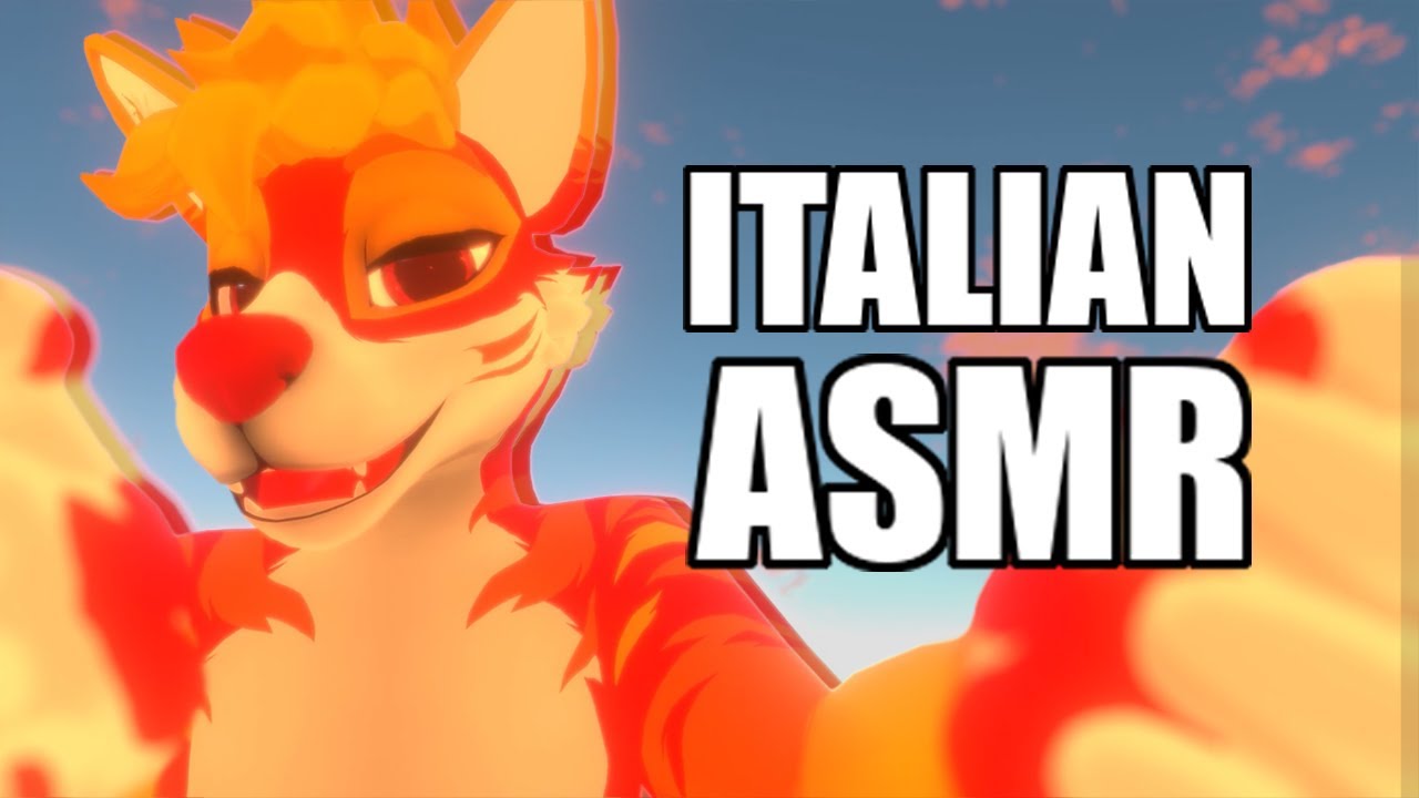 [Furry ASMR] Relaxing you while I speak Italian (ASMR in Italiano) 💚🤍❤️