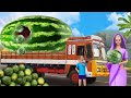 GIANT WATERMELON - மாபெரும் தர்பூசணி COMEDY TAMIL STORY | Funny Tamil Fairy Tales 3D Moral Stories