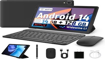 Whitedeer 10 inch Tablet Android 14