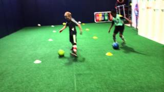 Dribbling lines roll overs w gell med balls FV DS NS screenshot 5