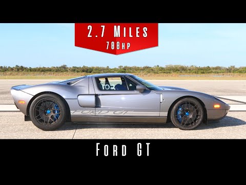 2006 Ford GT (Top Speed Test)