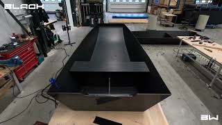 A day in the factory! Making-of the Blackjon 400. #HDPE #INDESTRUCTIBLE #BOATING