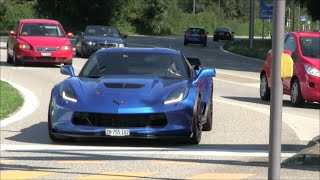 Corvette Meeting Switzerland 2015 - Pure V8 Sound