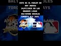 #mlb jueves de grandes ligas y aquí tus predicciones la previa de tus jugadas analices y pronóstic