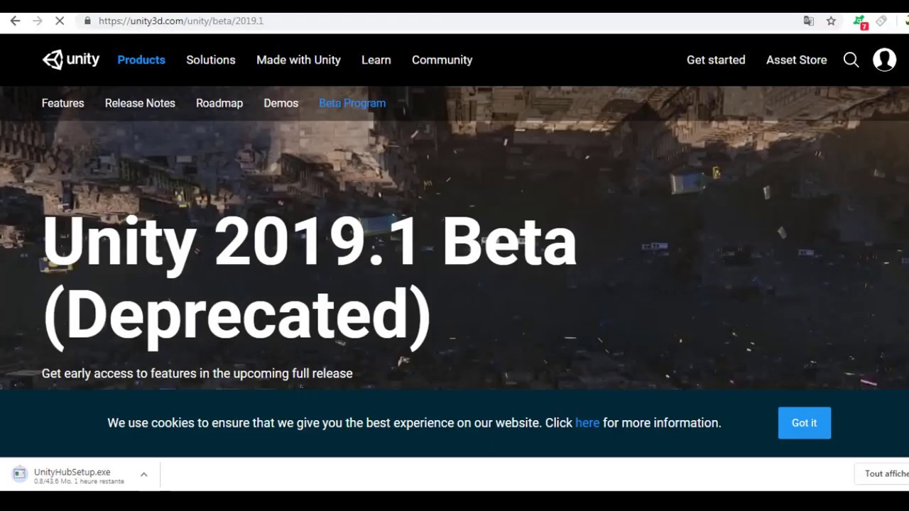 تحميل و تثبيت برنامج اينيتي Unity 2019 1 1 مع شرح موقع لتحميل اي نسخة ...