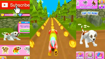 Dog run - pet dog Samulator | Android Gameplay best endless running game.