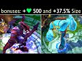 +37,5% Size Item - Mega Cho'Gath, Malphite & Zac!