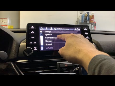 How to properly connect setup phone to your 2018-2020 Honda Accord