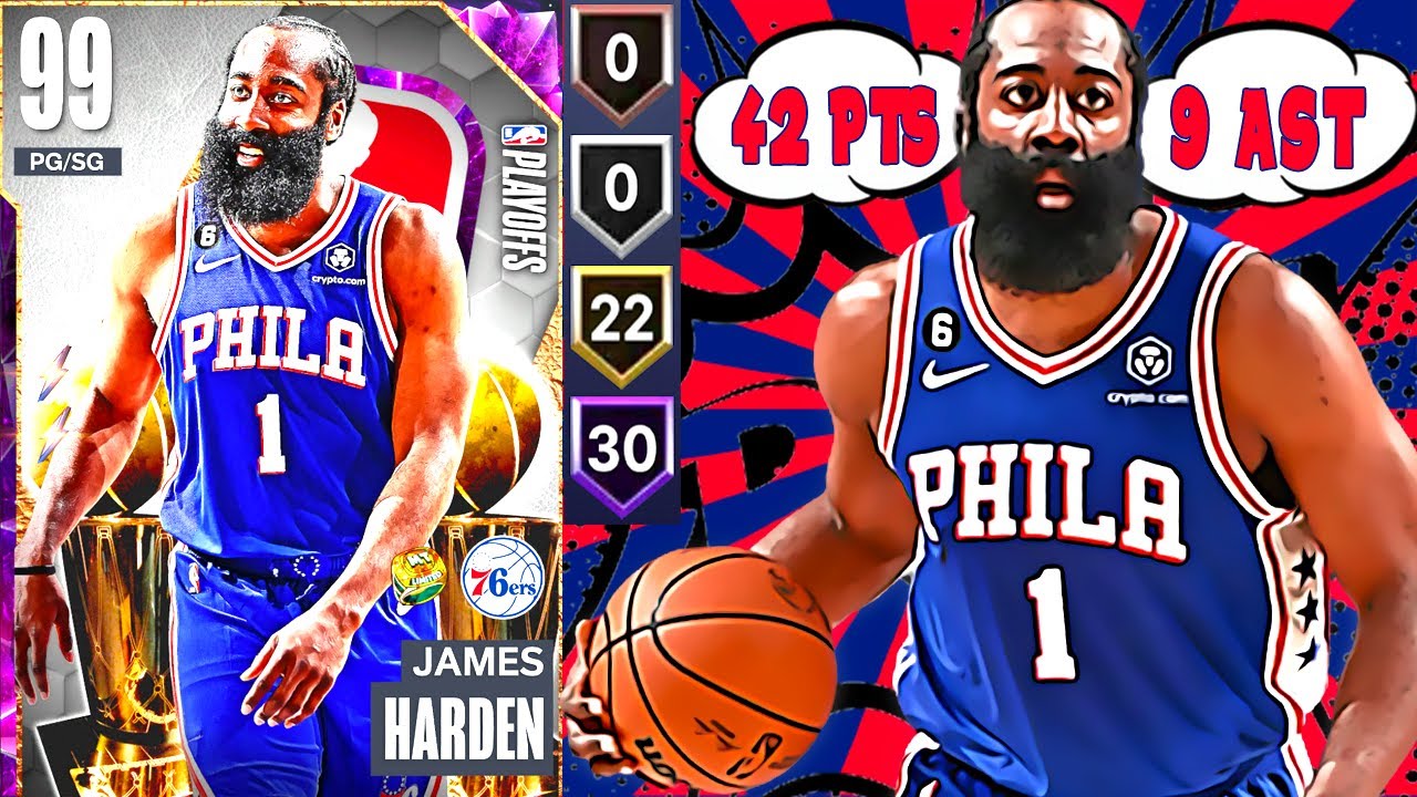 EVO DARK MATTER JAMES HARDEN GAMEPLAY! PLAYOFF HARDEN CAN ABSOLUTELY