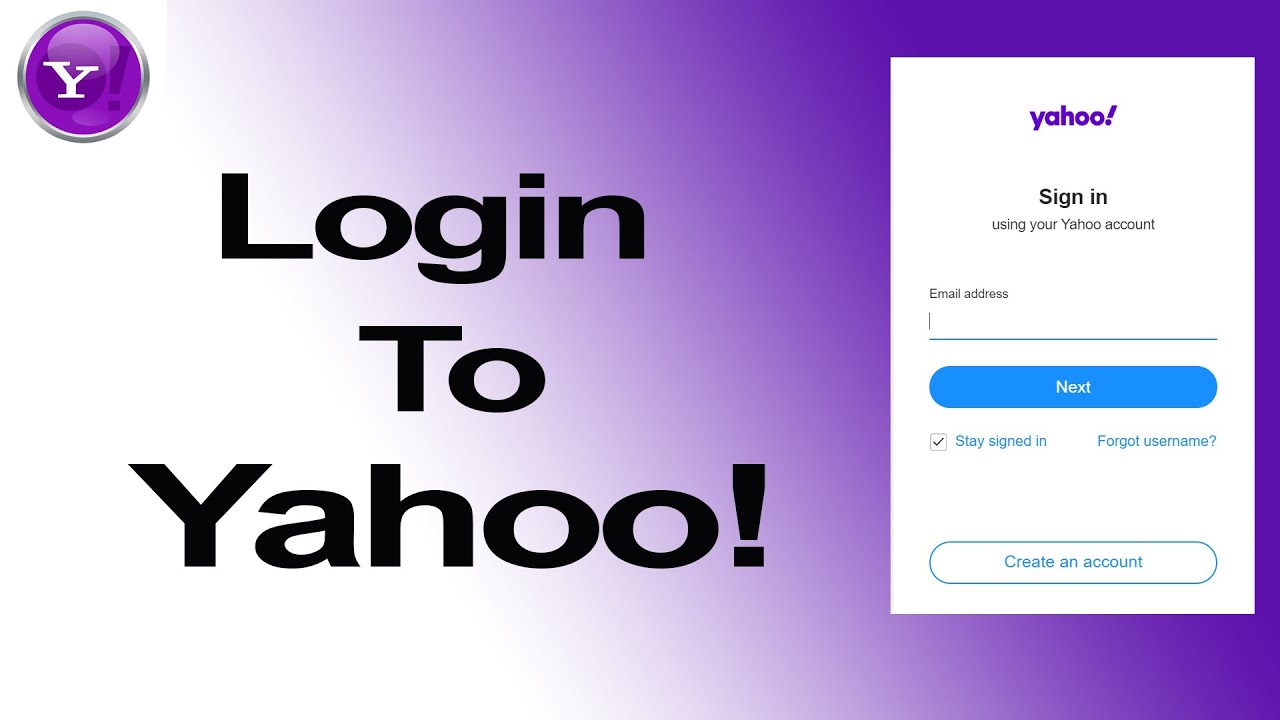 Login To Yahoo Mail Account Yahoo Login 2020 Yahoo Mail Sign In 